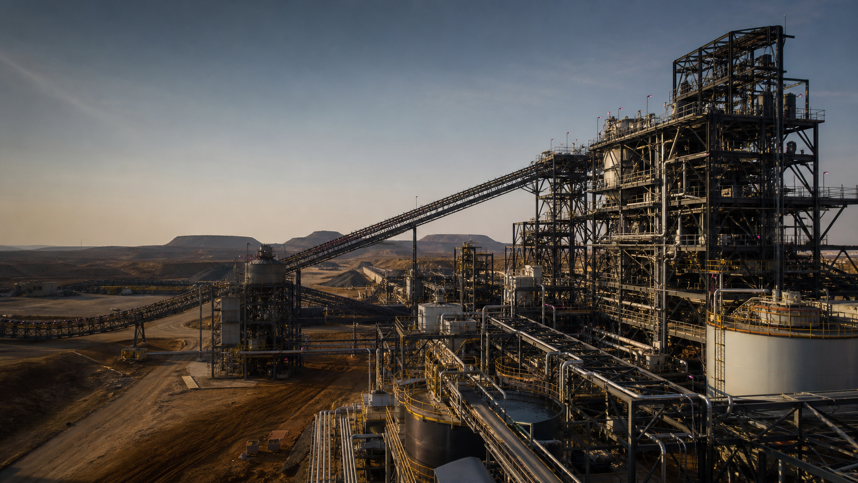 Mineral processing plant